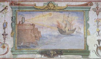 Specchi ustori, Stanzio della Mattematica, 1587-1609 da Giulio Parigi